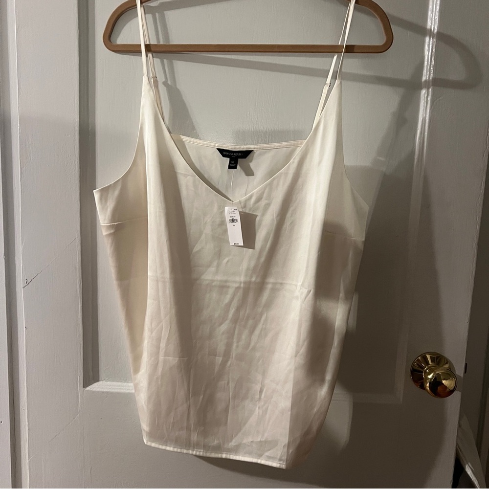 Banana Republic Elegant White Women's Top size XL